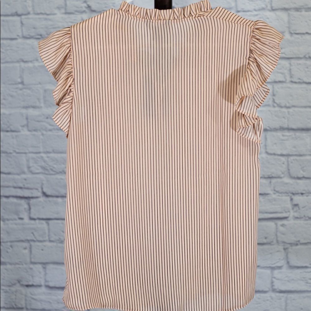 JULES & Leopold • sheer blouse - Picture 2 of 3